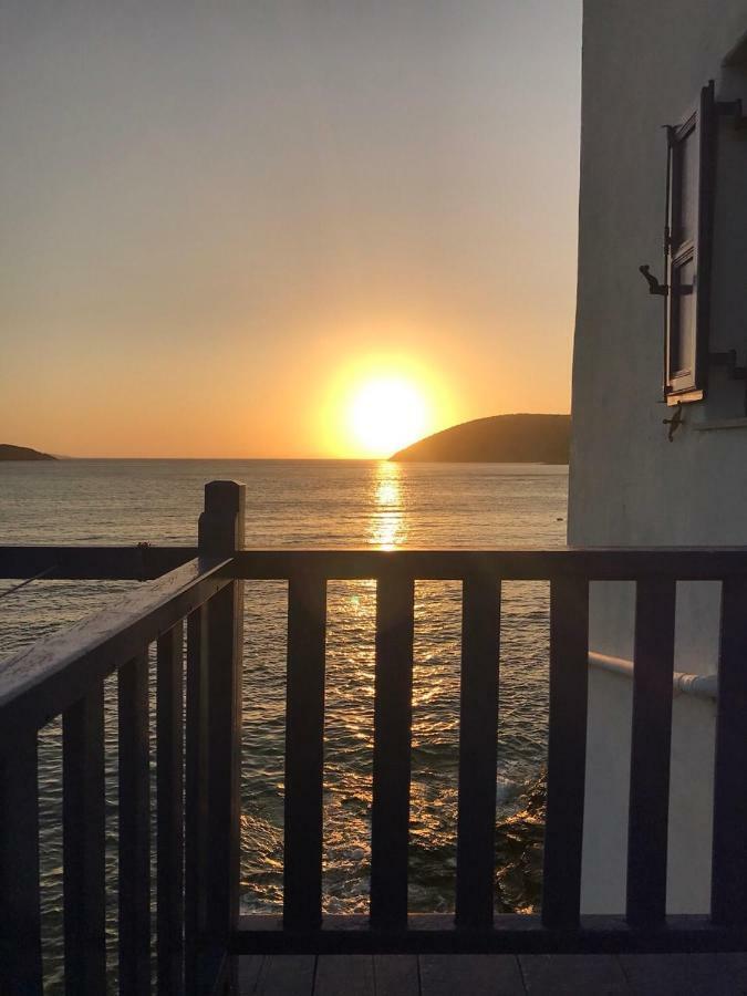 Amorgis Seaside Villa เอเกียลิ ภายนอก รูปภาพ